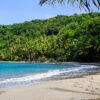 Beautiful beach in Dominica